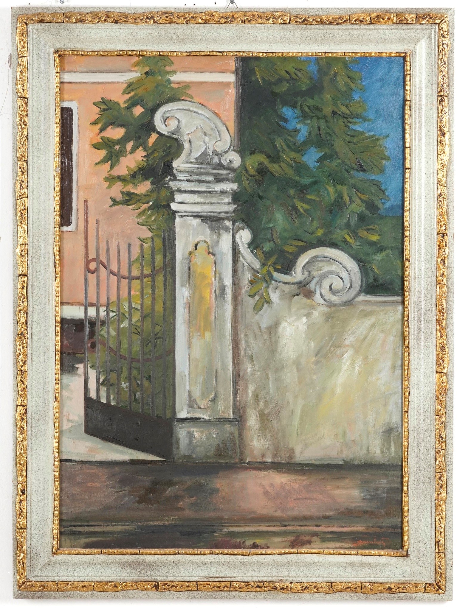 Dino Gambetti - Veduta di cancello