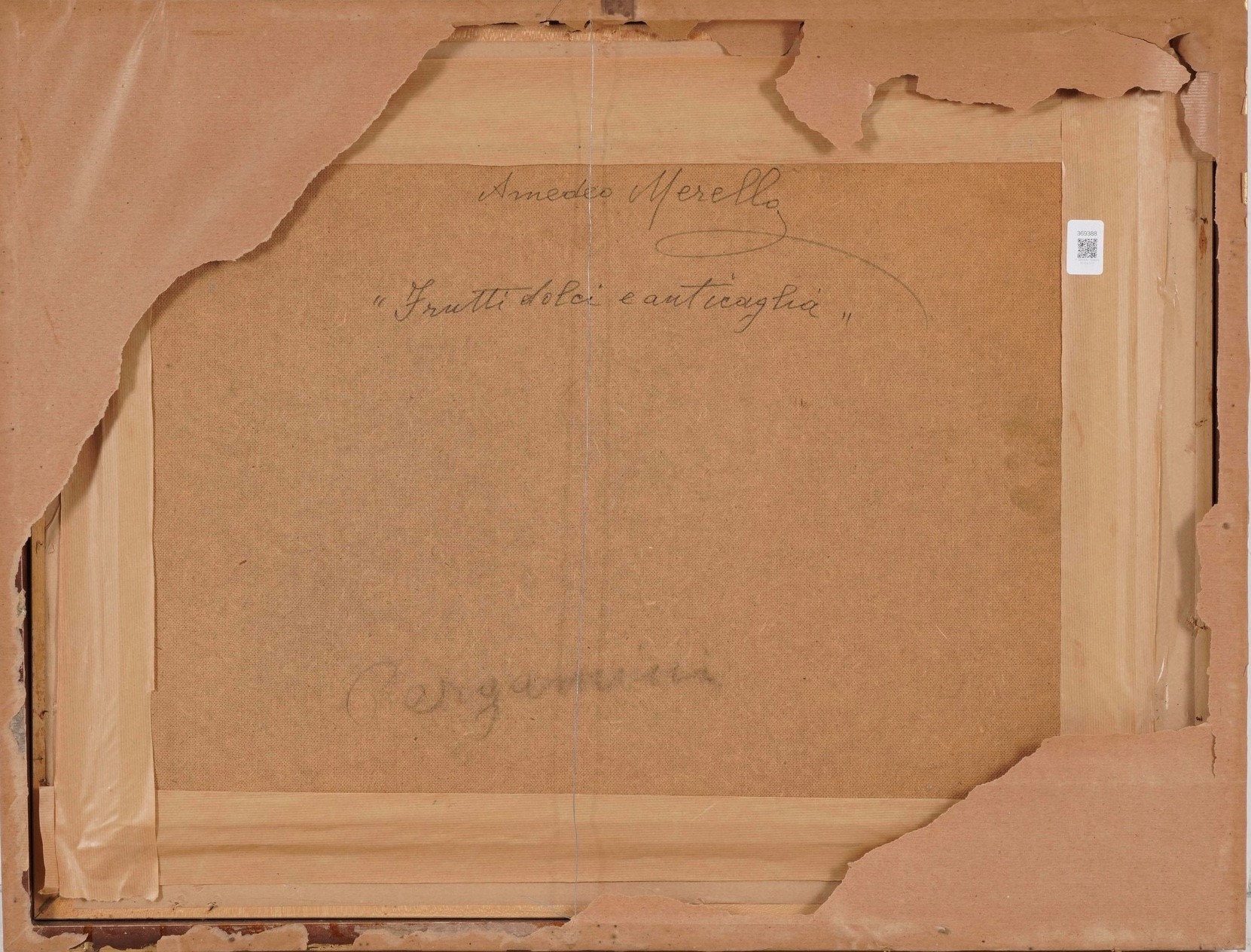 Amedeo Merello - Frutti dolci e anticaglia, olio su faesite
