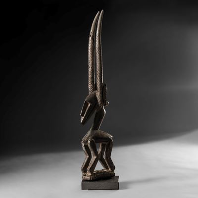 Bamana (Mali), Cimiero ciwara in legno e metallo