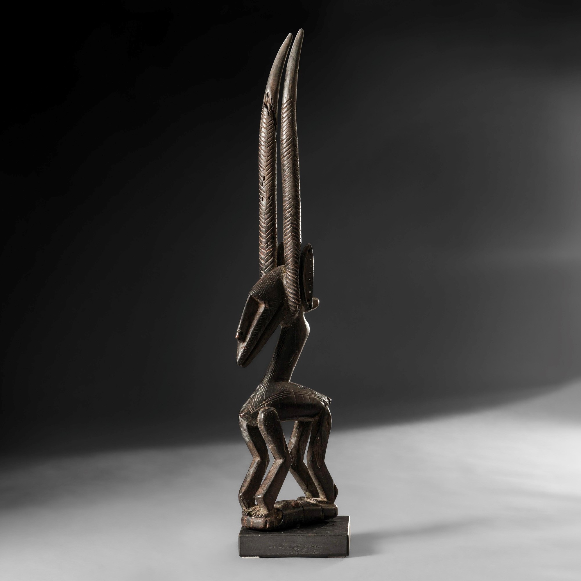 Bamana (Mali), Cimiero ciwara in legno e metallo