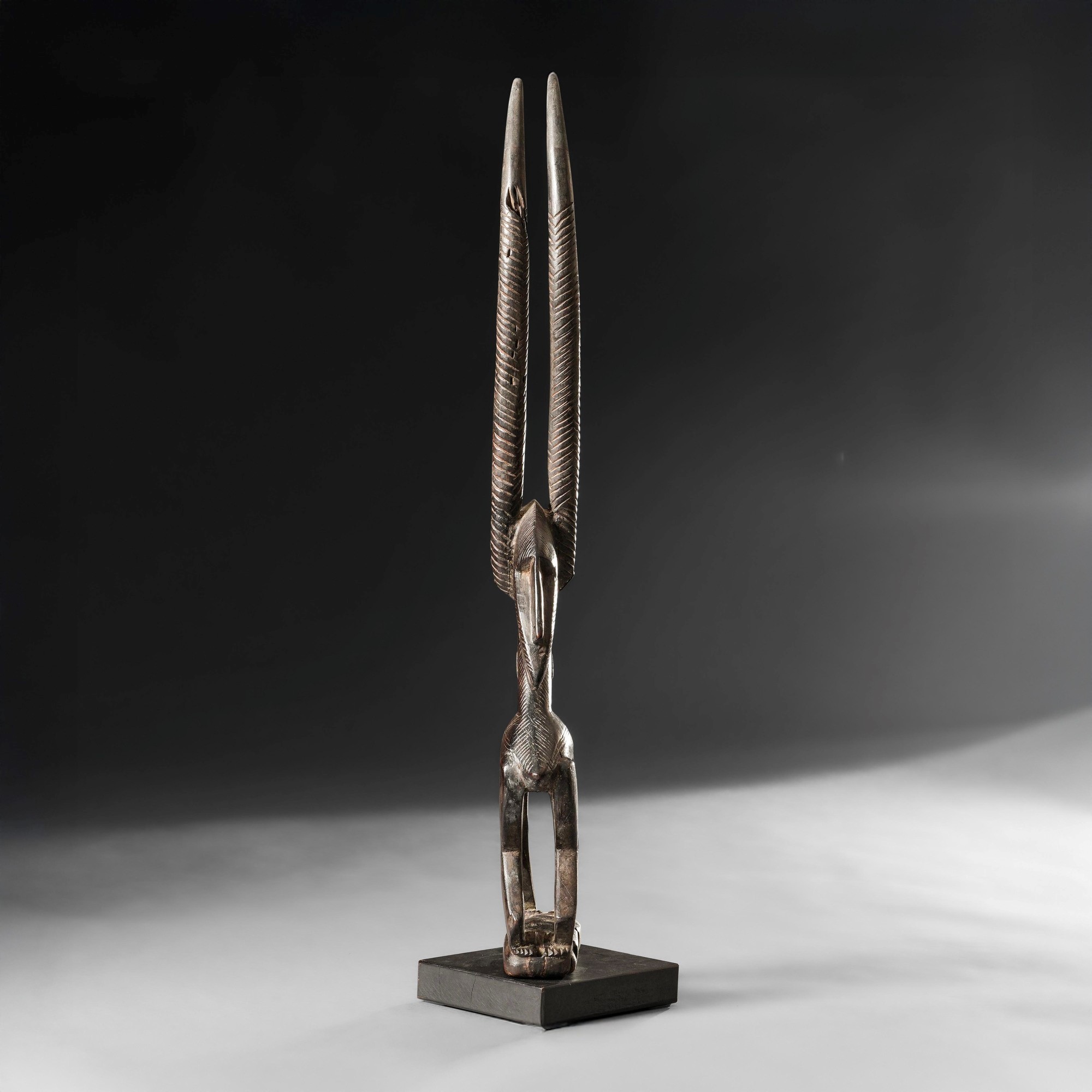 Bamana (Mali), Cimiero ciwara in legno e metallo