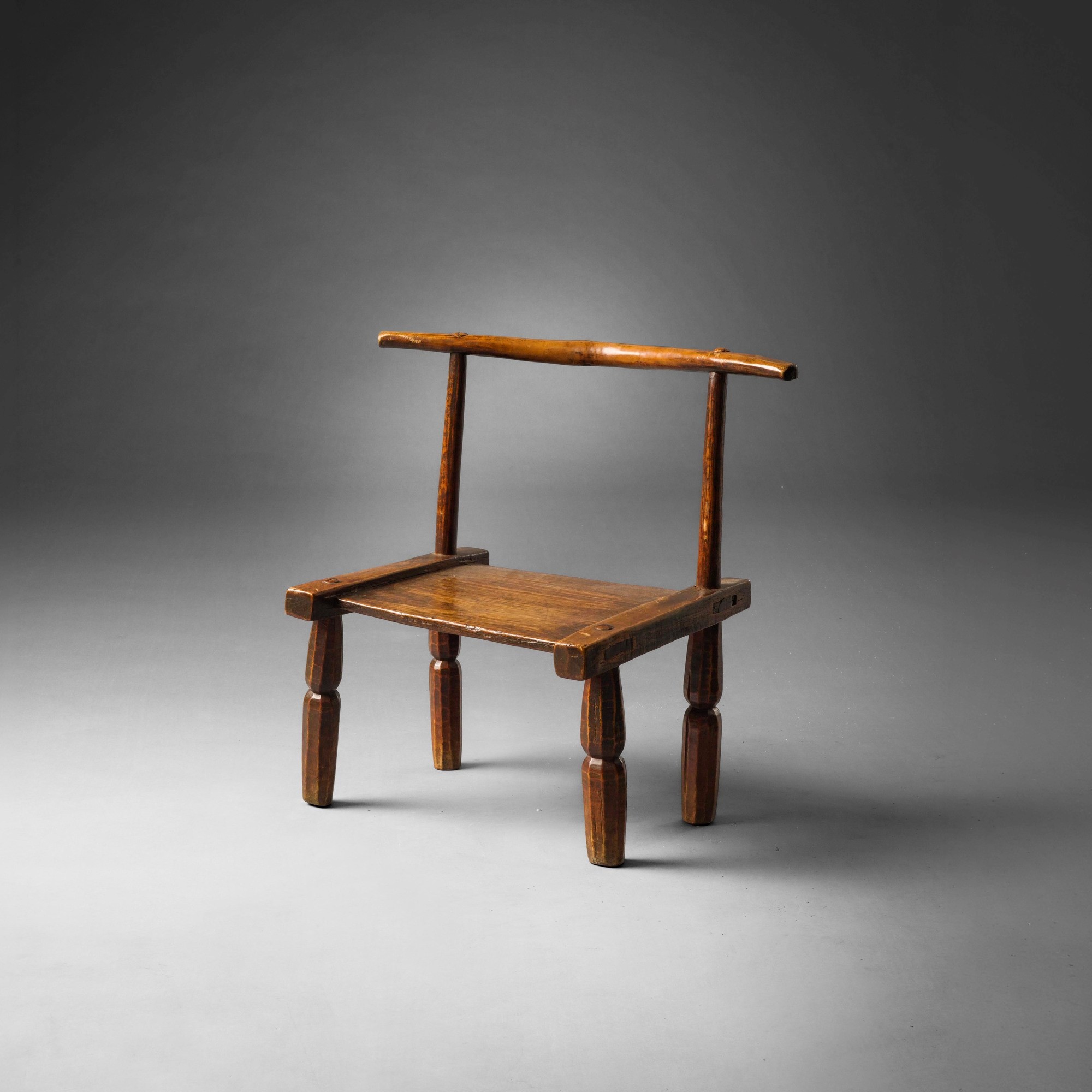 Dan, Sedia in legno, Costa d’Avorio (inizio XX secolo)
