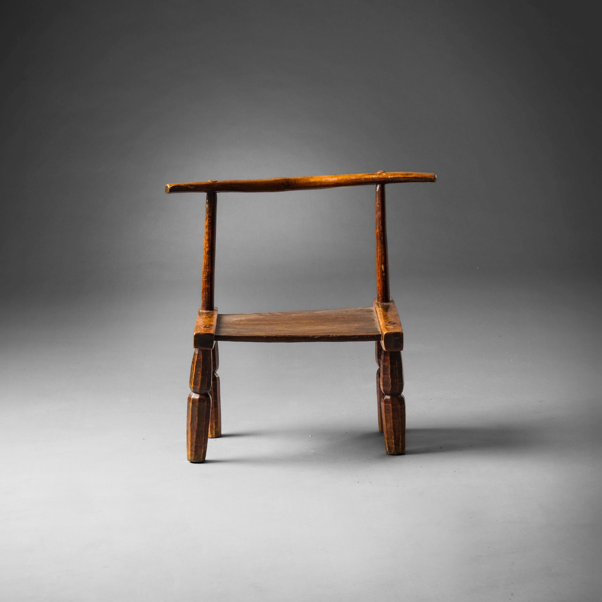 Dan, Sedia in legno, Costa d’Avorio (inizio XX secolo)