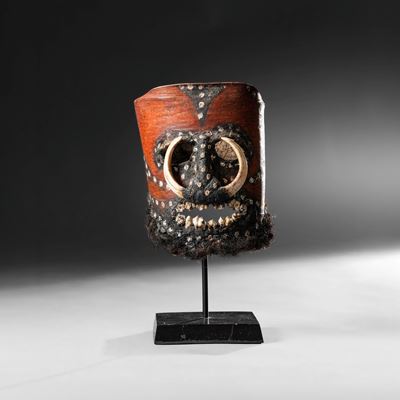 Maschera antropomorfa, Provincia degli Alti Territori Meridionali (Papua Nuova Guinea)