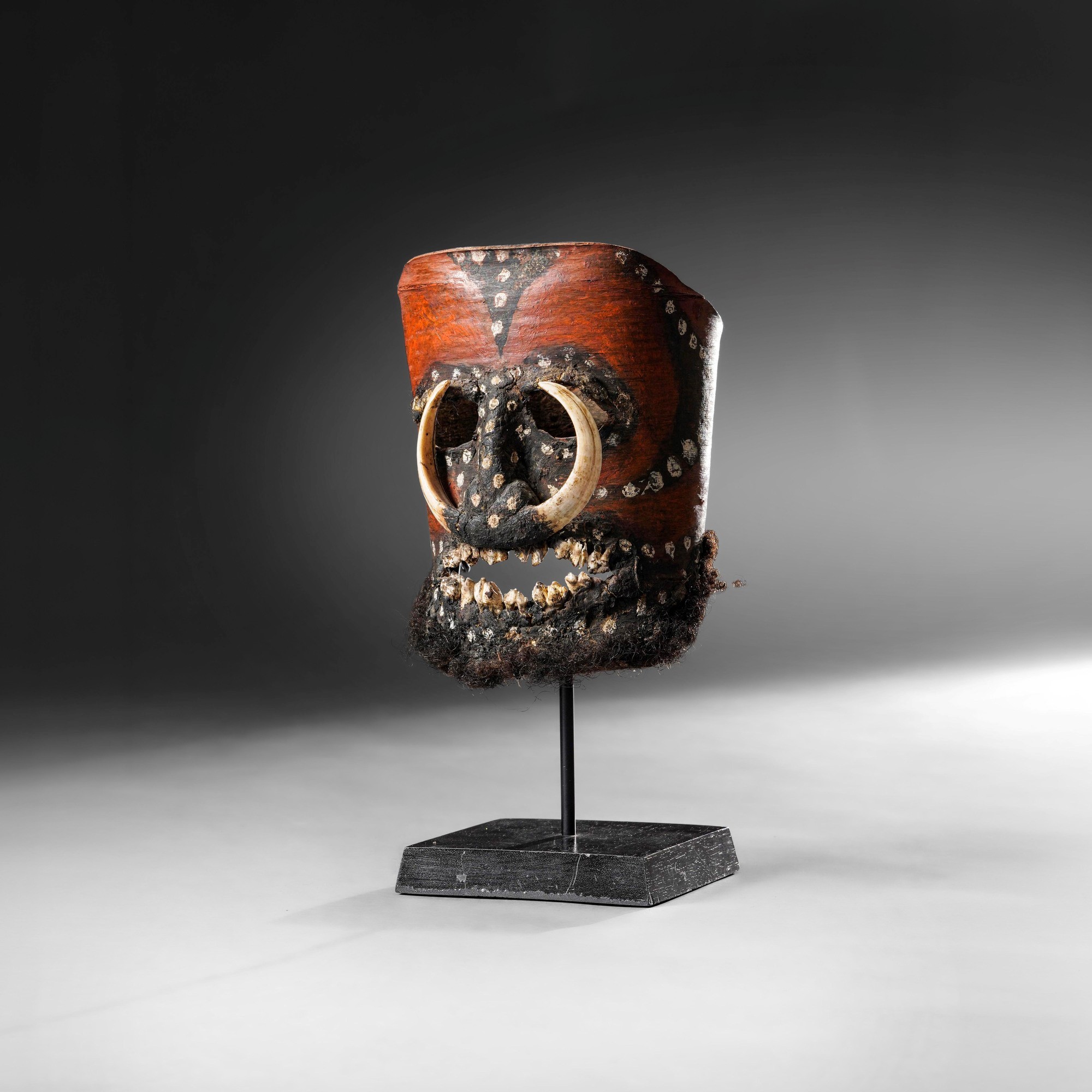 Provinciale degli Alti Territori Meridionali (Papua Nuova Guinea), Maschera in legno, pigmenti, z...