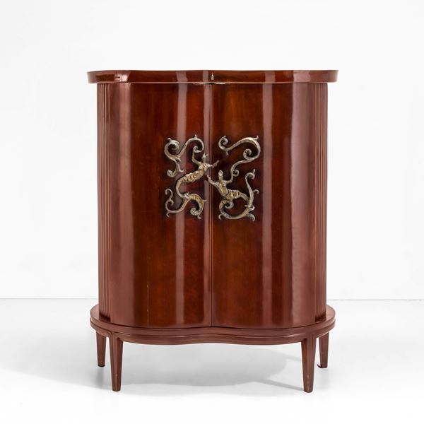Osvaldo Borsani, Lucio Fontana - Mobile bar mod. 6534A