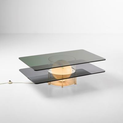 Tavolo basso luminoso “Settemila 17”