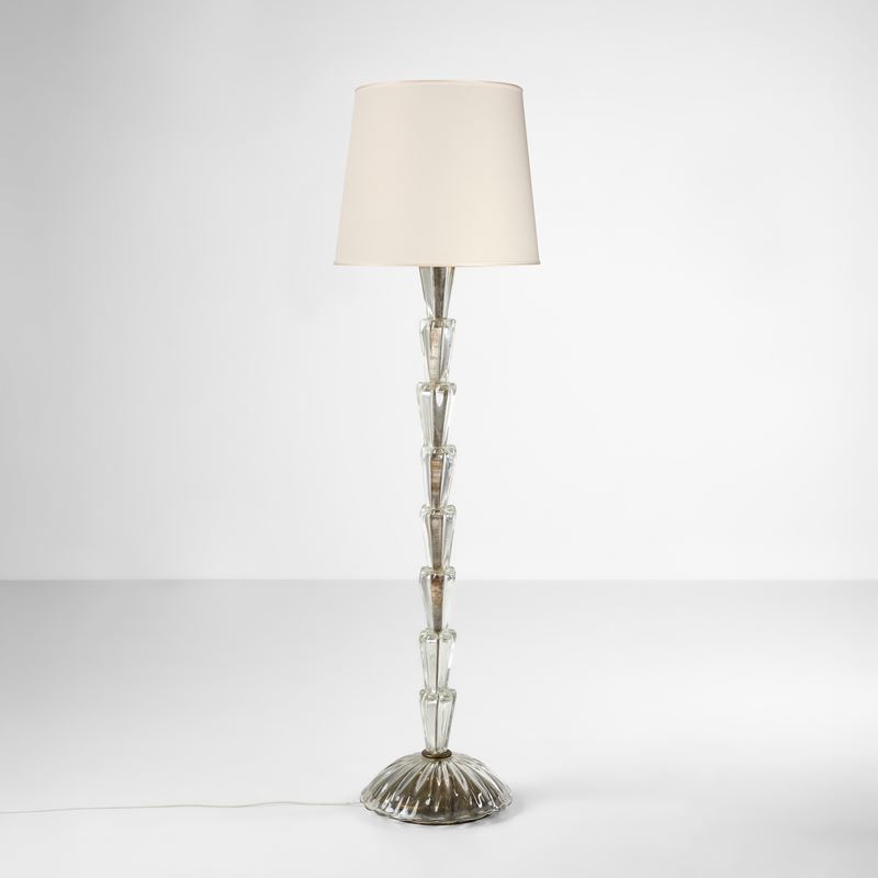 Seguso : Lampada da terra  - Auction Design Properties - Cambi Casa d'Aste