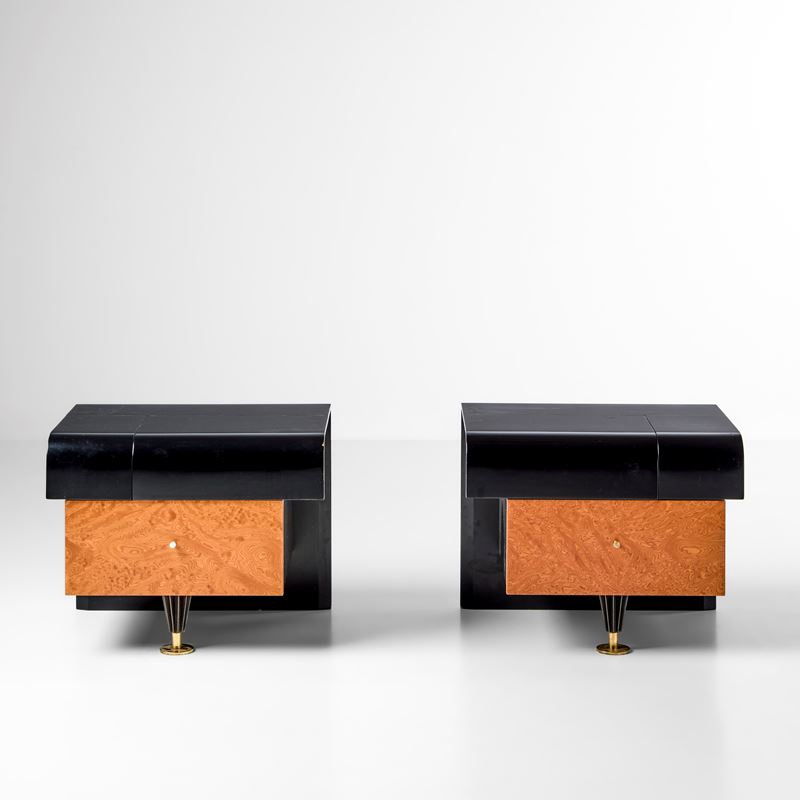 Pierre Cardin : Due comodini  - Auction Design Properties - Cambi Casa d'Aste