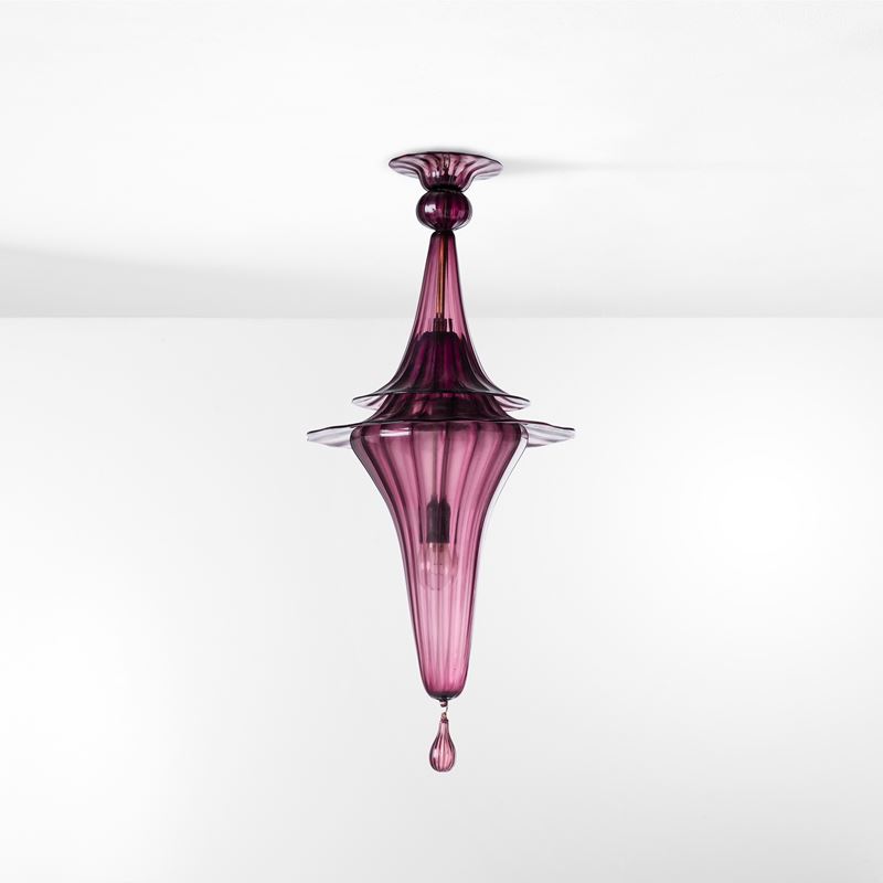 Napoleone Martinuzzi : Lampada a sospensione  - Auction Design Properties - Cambi Casa d'Aste