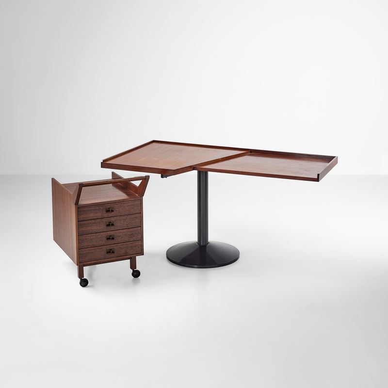 Franco Albini : Scrivania mod. 840 Stadera  - Auction Design Properties - Cambi Casa d'Aste