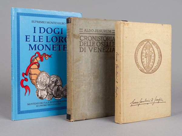 VENEZIA. Lotto di tre libri.