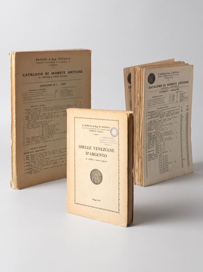 Barzan R., Raviola M., Quattordici cataloghi di monete a prezzi segnati (Torino, 1947-1962)