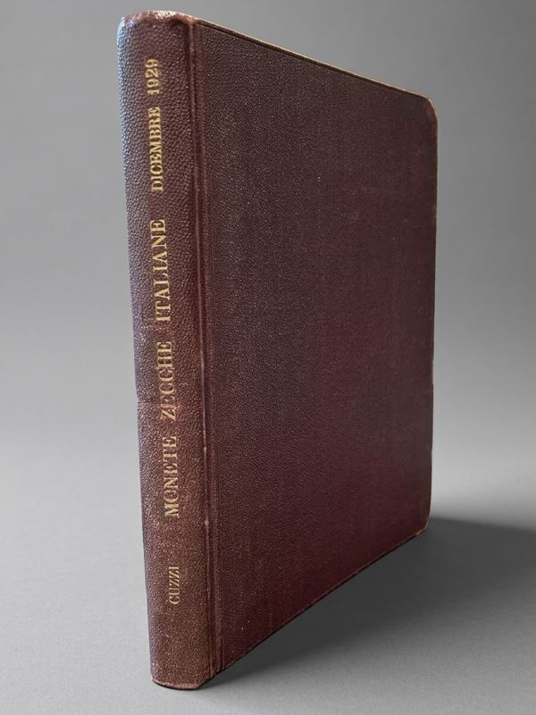BARANOWSKY M. Collezione numismatica Ing. Arturo Cuzzi di Trieste e di altri amatori. Parte seconda: monete di zecche italiane.