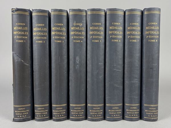 COHEN H. Description historique des Monnaies frappees sous l’empire romain communement appelees Medailles Imperiales.