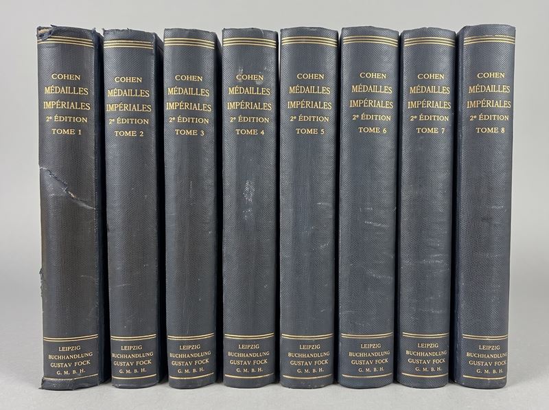 COHEN H. Description historique des Monnaies frappees sous l’empire romain communement appelees Medailles Imperiales.  - Asta Numismatica - Cambi Casa d'Aste