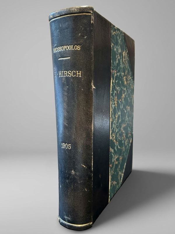 HIRSCH J. Auktion Nr. XIII einer hochbedeutenden Sammlung griechischer Munzen aus dem Nachlass eines bekannten Archaologen.