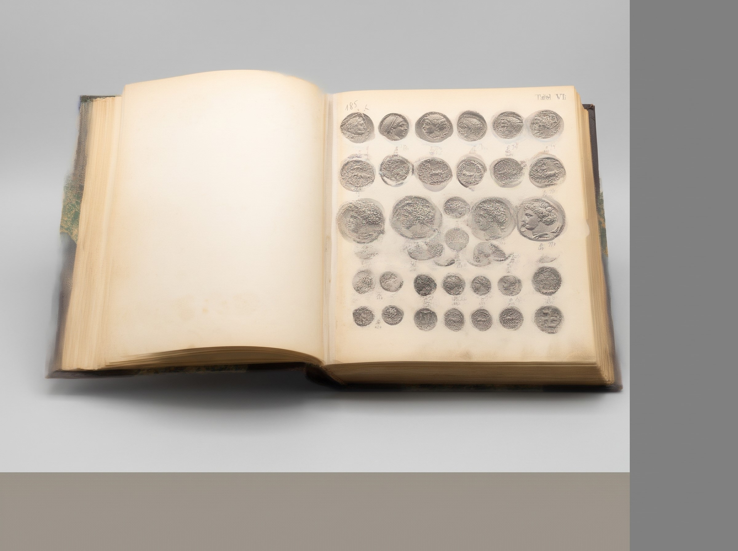 Monaco, 1905, Catalogo d’asta “Auktion Nr. XIII” di monete greche (in 4°), rilegatura in mezza pe...