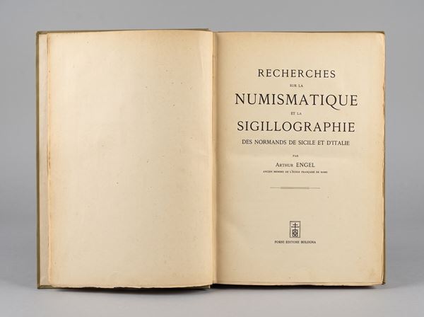 ENGEL A. Recherches sur la Numismatique et la Sigillographie des Normands de Sicile et d’Italie.