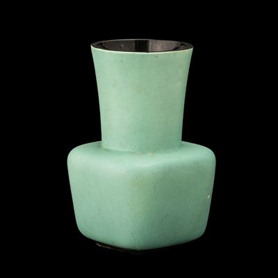 Vaso San Cristoforo (Milano), terraglia smaltata, 1940 ca