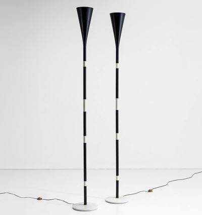 Coppia di lampade da terra