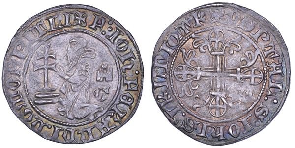 RODI. JOHN FERNANDEZ DI HEREDIA, 1376-1396. Gigliato.