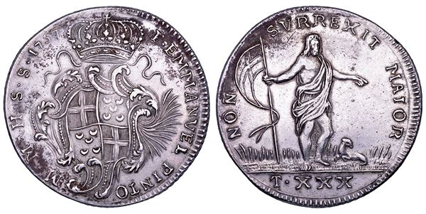 MALTA. EMANUELE PINTO, 1741-1773. 30 Tarì.