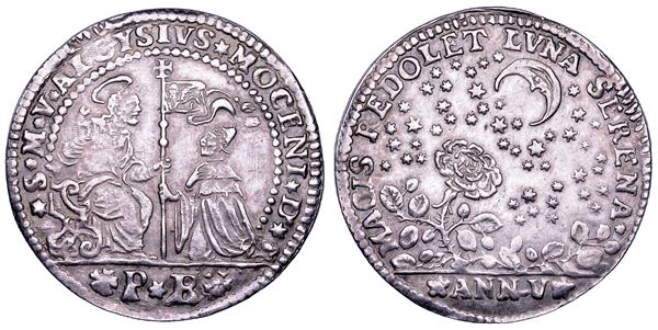 VENEZIA. ALVISE II MOCENIGO, 1700-1709. Osella 1704.