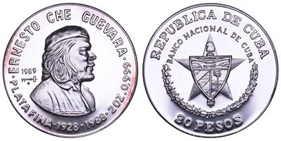 Ernesto (Che) Guevara de la Serna, Cuba, 20 Pesos 1989