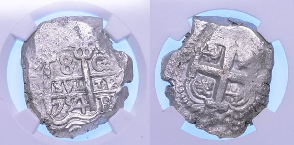FERNANDO VI, 1746-1759. BOLIVIA. 8 reales 1754. Potosí.