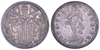 Benedetto XIV (Prospero Lambertini), Grosso, Stato Pontificio, Roma