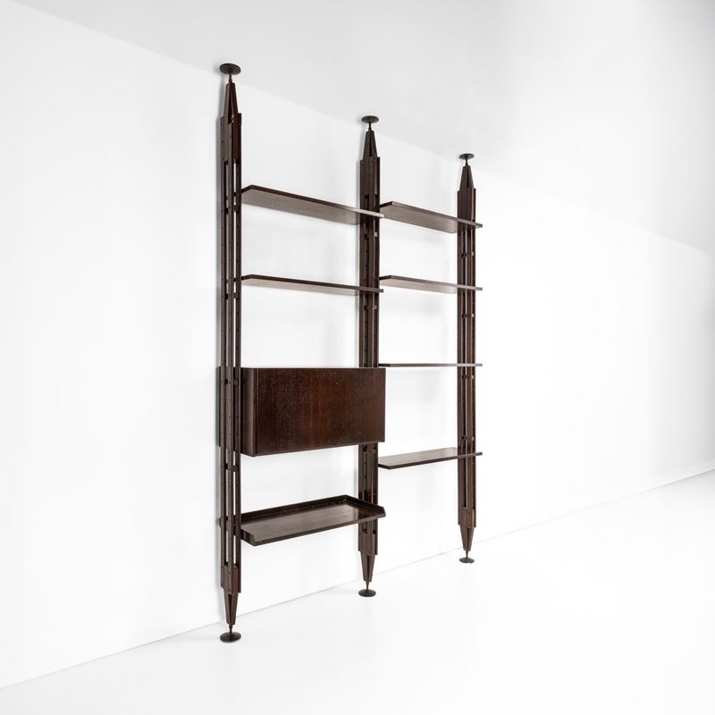 Franco Albini : Libreria mod. LB7  - Auction Design Properties - Cambi Casa d'Aste