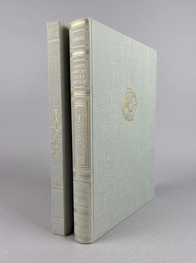 Rizzo G. E., Monete greche della Sicilia (opera in due volumi, testo e tavole)