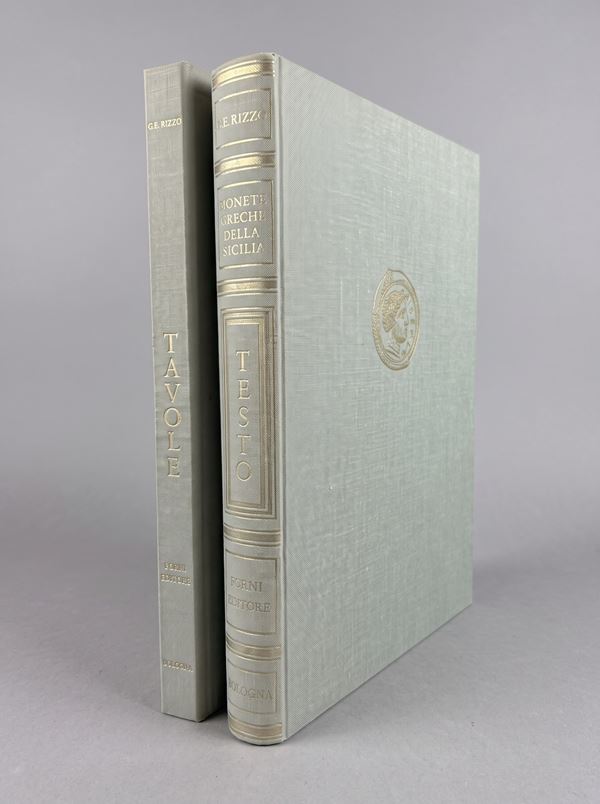RIZZO G. E. Monete greche della Sicilia.