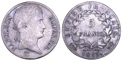 Roma (Napoleone Bonaparte), 5 Franchi 1813