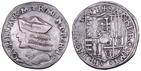 CASALE. GUGLIELMO II PALEOLOGO, 1494-1518. Testone.