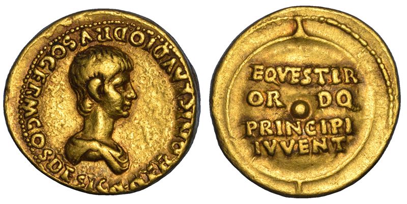 NERONE, 54-68. Aureo, anni 50-54.  - Asta Numismatica - Cambi Casa d'Aste