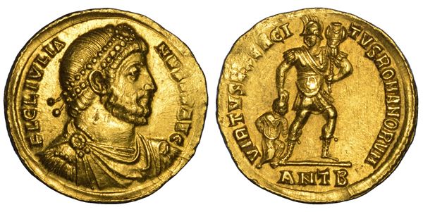 GIULIANO II, 360–363. Solido, anni 361-363. Antiochia.
