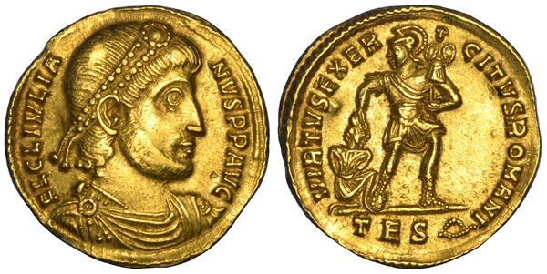 GIULIANO II, 360–363. Solido. Thessalonica.