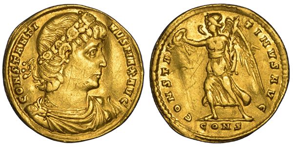 COSTANTINO I MAGNO, 307-337. Solido, anno 330. Costantinopoli.