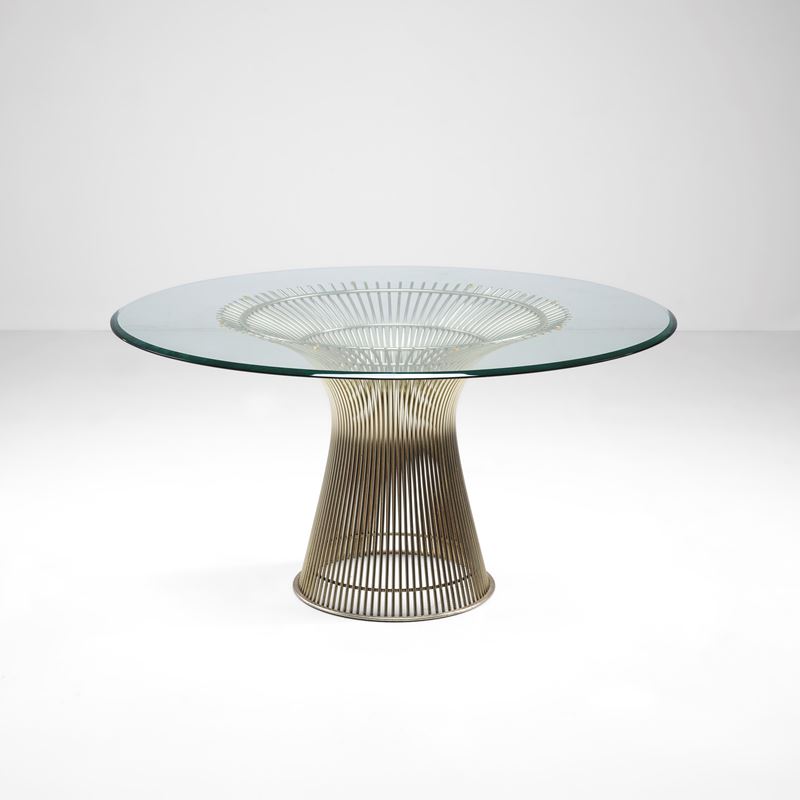 Warren Platner : Tavolo mod. Platner High Table  - Auction Design Properties - Cambi Casa d'Aste