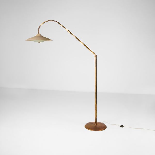 Lampada da terra estensibile.