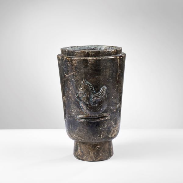 Gio Ponti - Vaso in marmo.