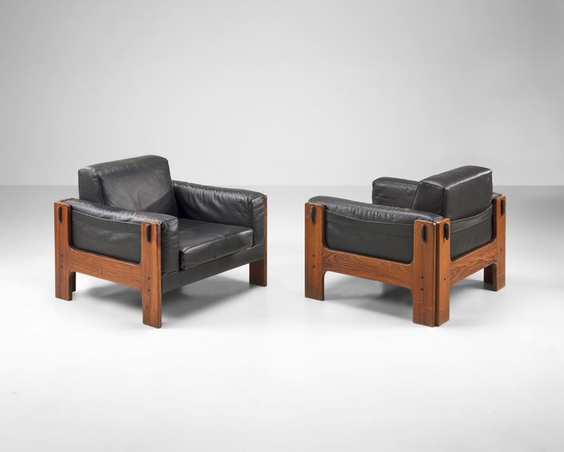 Due poltrone.  - Auction Design Properties - Cambi Casa d'Aste