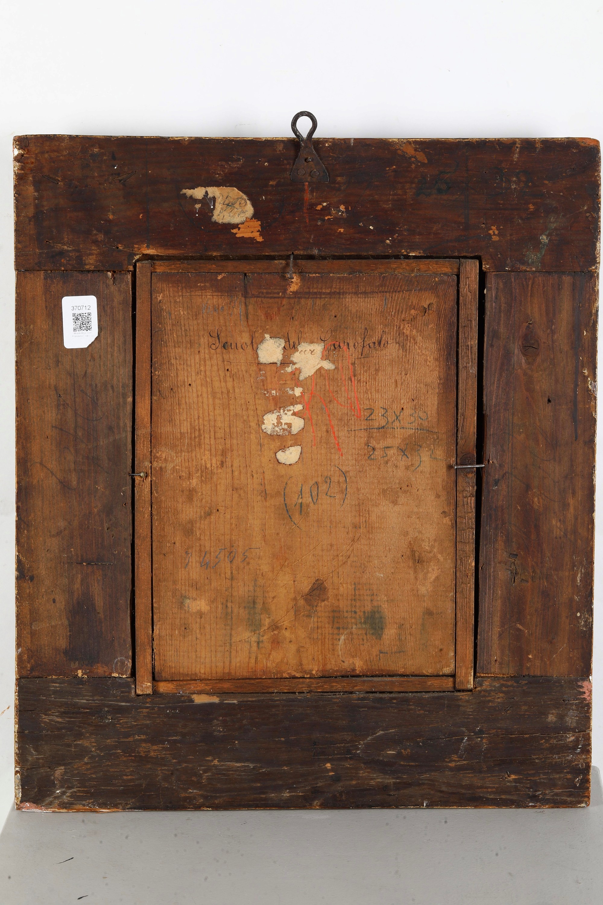 Scuola del XVIII secolo, Madonna con Bambino e San Giovannino