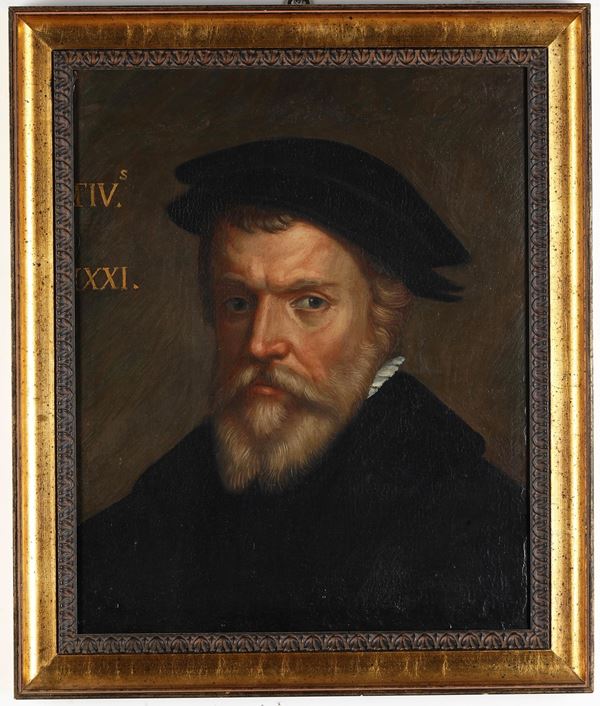Nei modi della pittura del XVI secolo Ritratto di gentiluomo