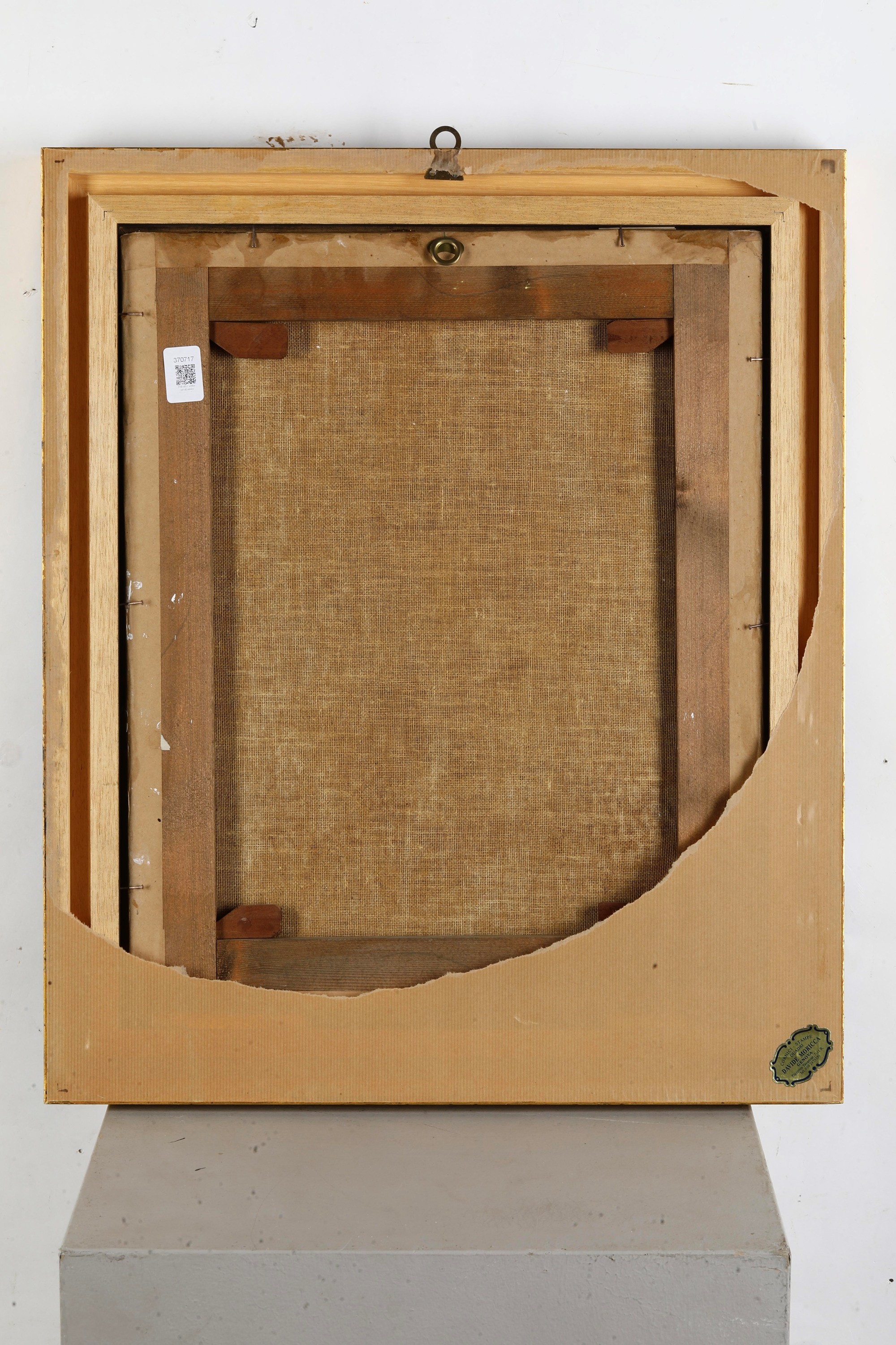 Ritratto di gentiluomo, olio su tela
