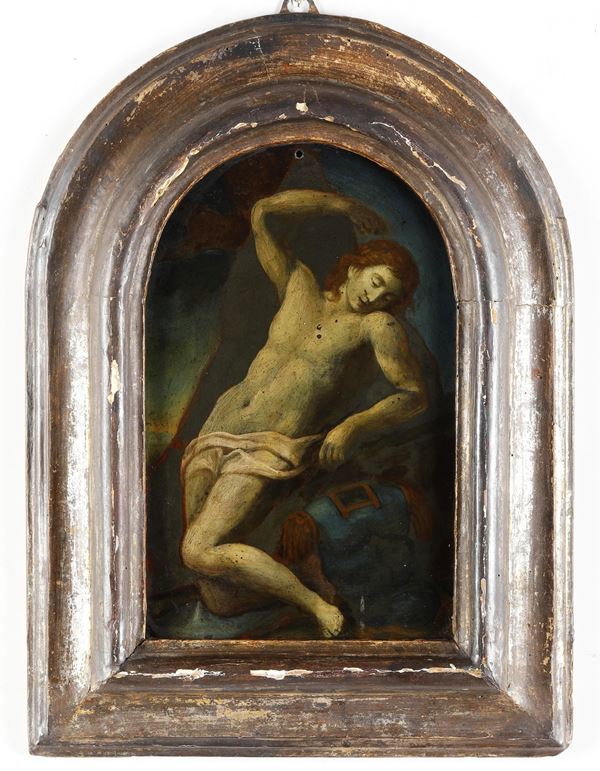 Scuola del XVII-XVIII secolo Martirio di San Sebastiano