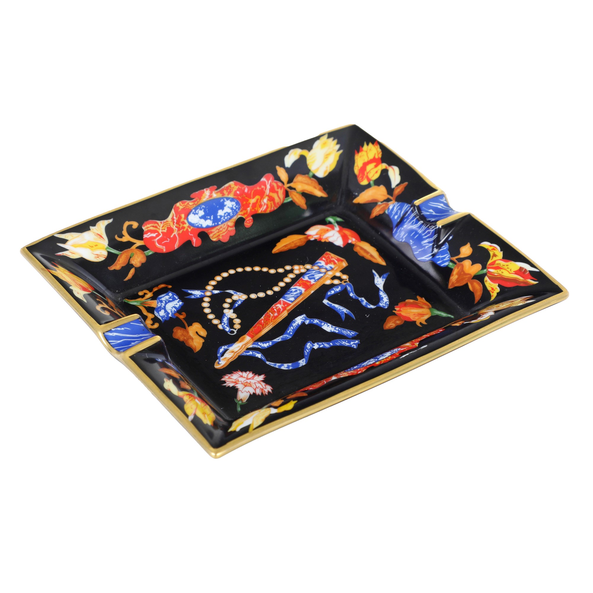 Hermès, Marqueterie de Pierres dures d’Orient et d’Occident in porcellana (fine del XX secolo)