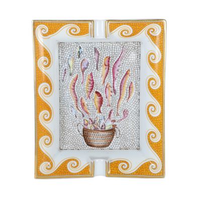 Hermès, “Mosaico” decorativo in porcellana (prob. anni ’80 del XX secolo)